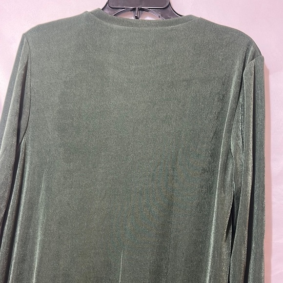 Mango Green Sheath Long Sleeve Dress - Picture 3 of 7